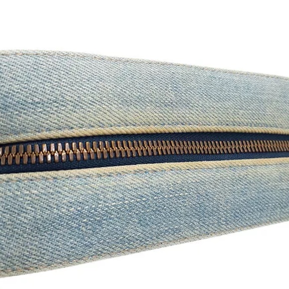 SOLD❤️ GUCCI GG Marmont Blue Denim Shoulder Bag - Picture 9 of 9